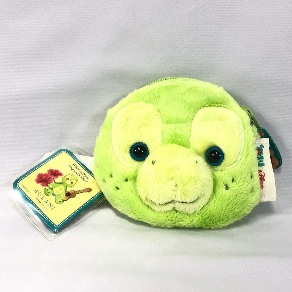 Disney Parks A Disney Friend of Duffy Aulani Hawaii 'Olu Turtle Coin Purse - NEW - Picture 1 of 3